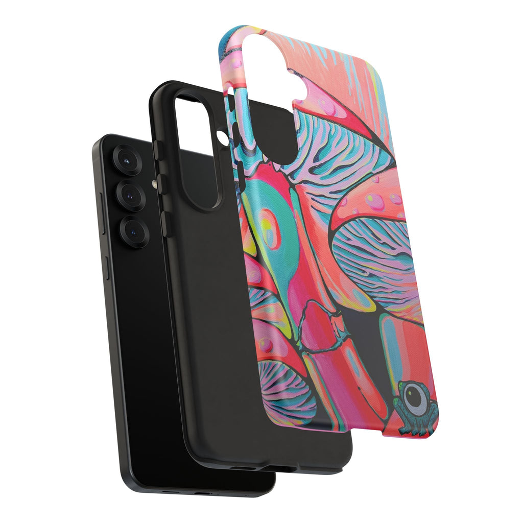 Trippy Mushrooms Tough Phone Case