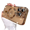 New Official Desert Gold Phone Case For iPhone 16 15 14 13 12 11 Pro Max Plus Clear Magsafe Magnetic Lens Protect Soft Cover