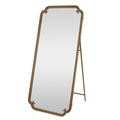Full Length Mirror With Stand, Floor Standing Dressing For Bedroom - Antique Gold
