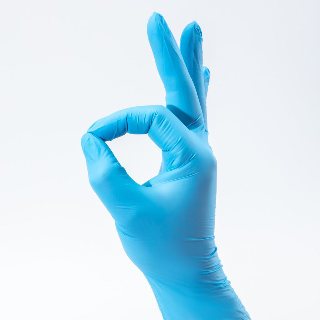 Dental Mates 4mil Disposable Nitrile Gloves 10 boxes/1,000pcs per Case