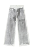 Wide Leg Jeans with Pockets