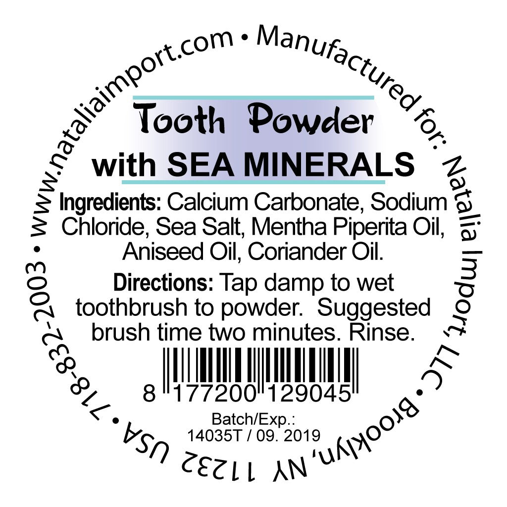 PhytoLab Tooth Powder with Sea Minerals 40g