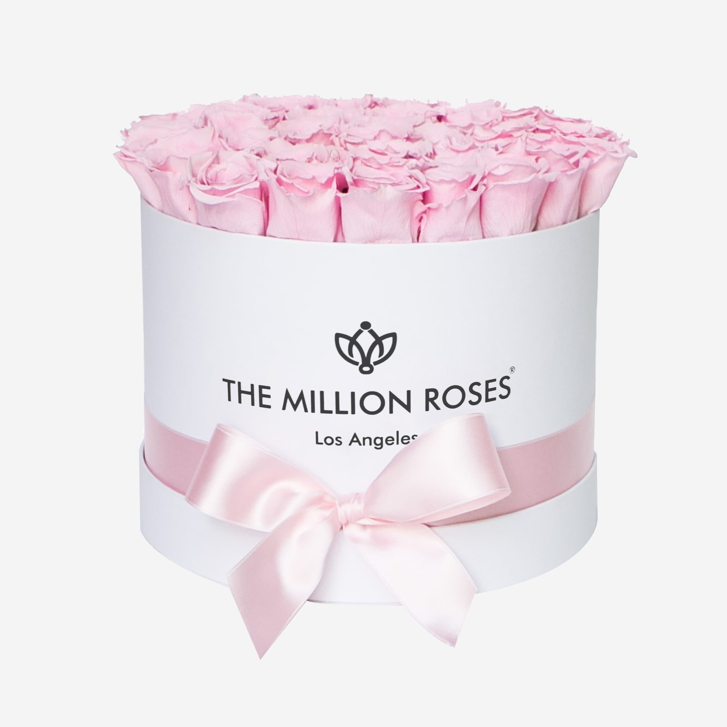 Supreme White Box | Light Pink Roses