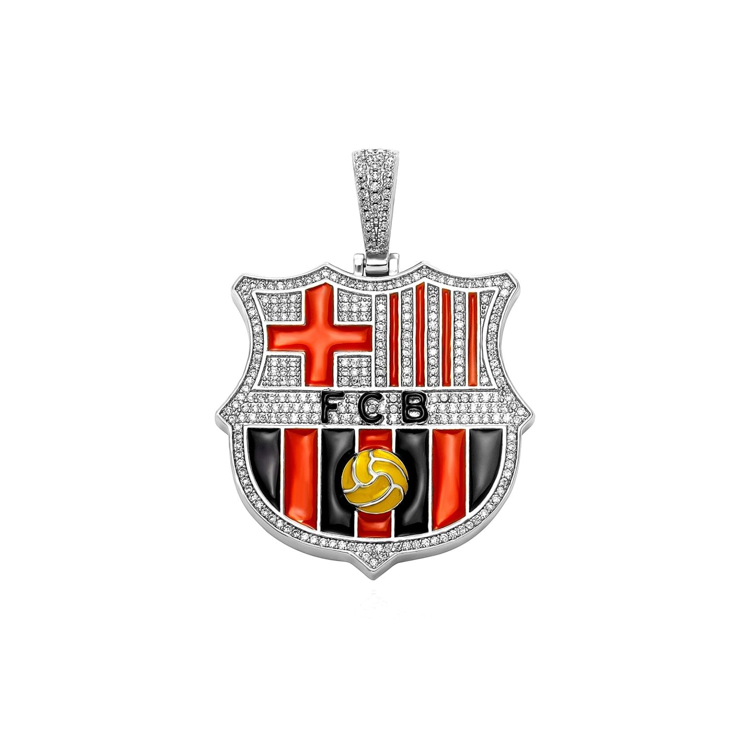 Customized Gifts Barcelona F.C. Pendant Necklace Chain for Football Fans