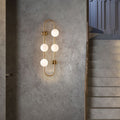 Makenzie Modern Gold Wall Sconce with 4 Lights