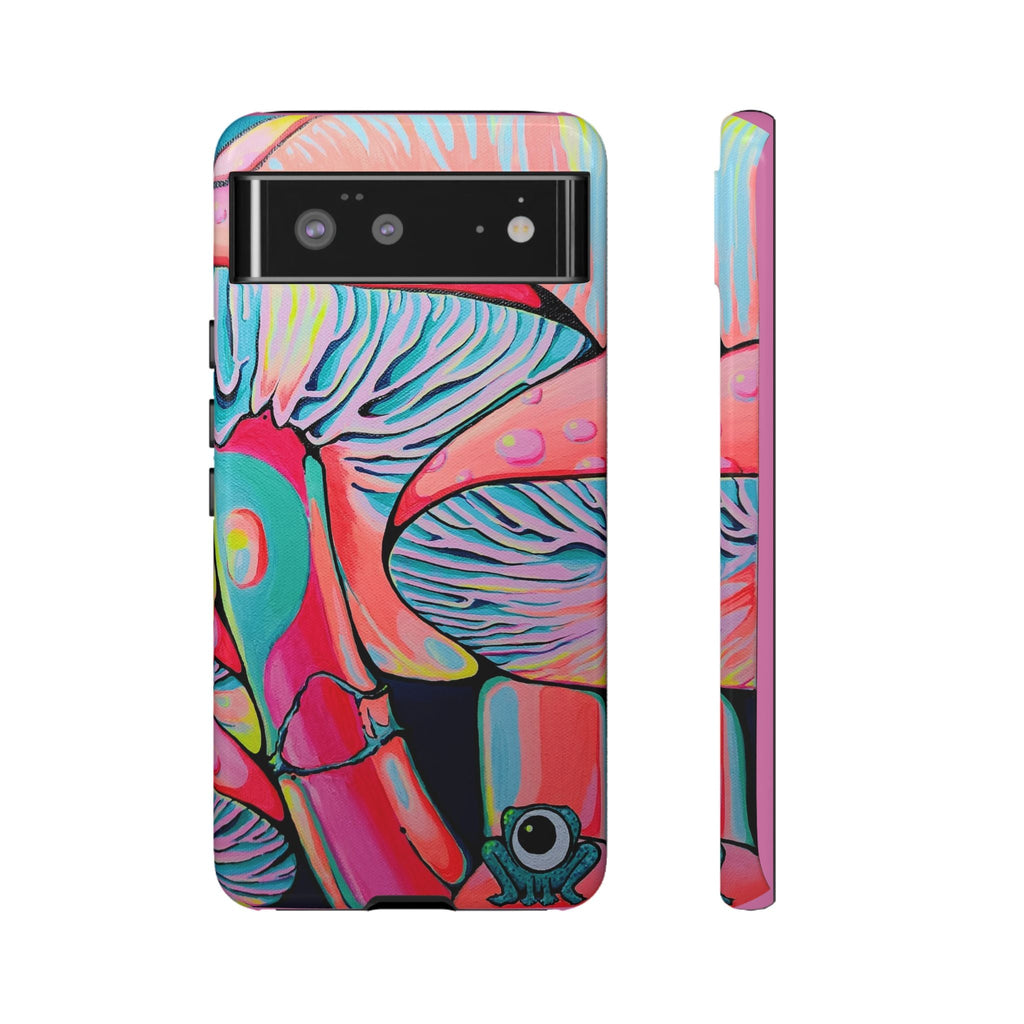 Trippy Mushrooms Tough Phone Case