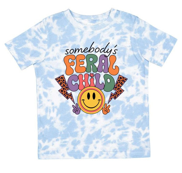 Somebody's Feral Child YOUTH Graphic Tee Shirt