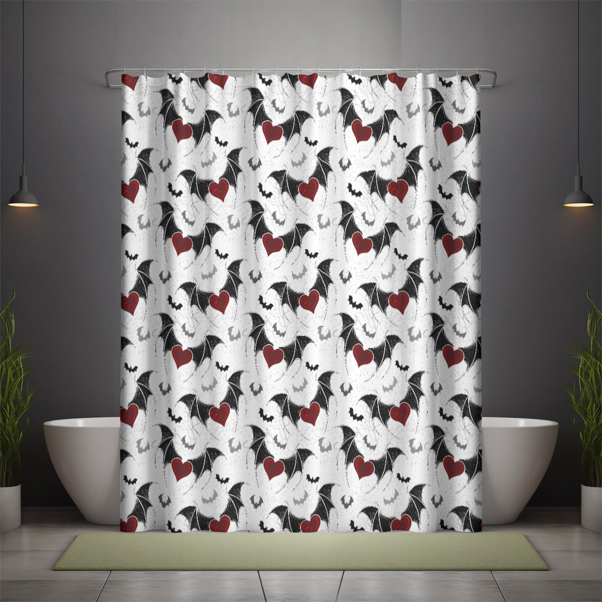 Batroom Bliss Shower curtain