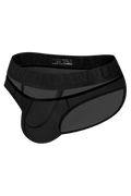Men’s Sexy Sheer Thong with Ring & Strap Design
