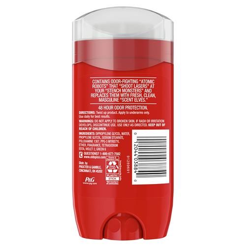 Old Spice Aluminum Free Deodorant For Men, High Endurance, 24/7 Sweat Defense & Odor Protection, 24/7 Freshness & Lasting Scent, Fresh Scent, 3.0 Oz