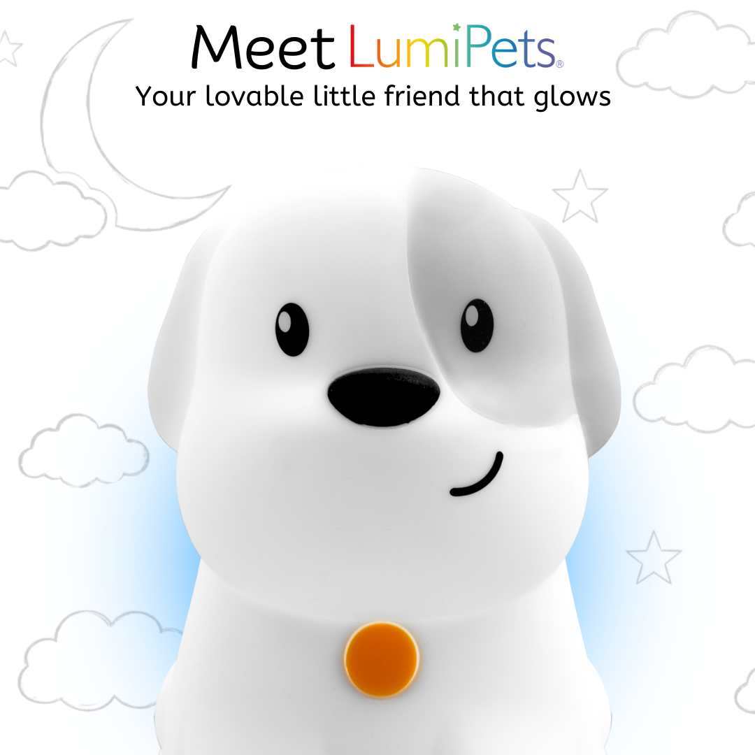 Dog Night Light for Kids - LED Puppy Lamp & Nursery Light | LumiPets®