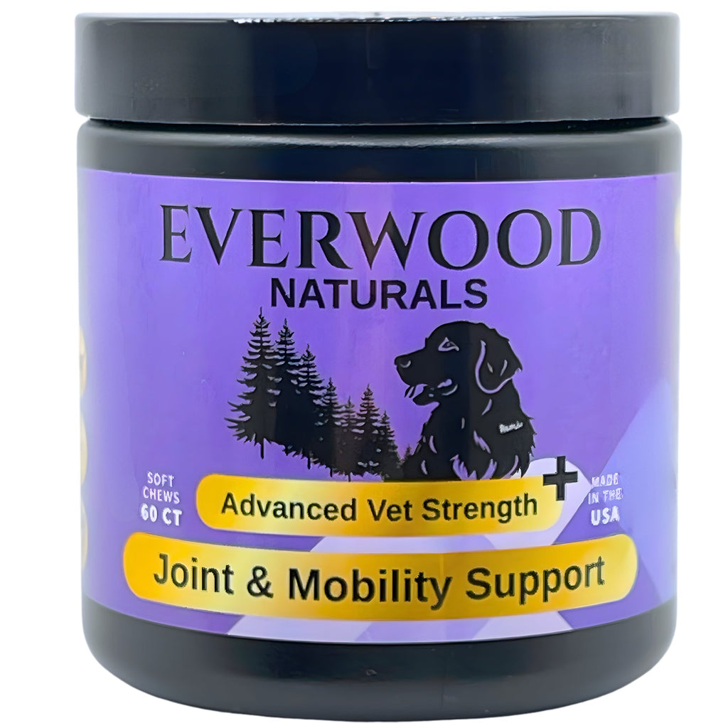Everwood Naturals Advanced Vet Strength Joint & Mobility Dog Supplement Chews