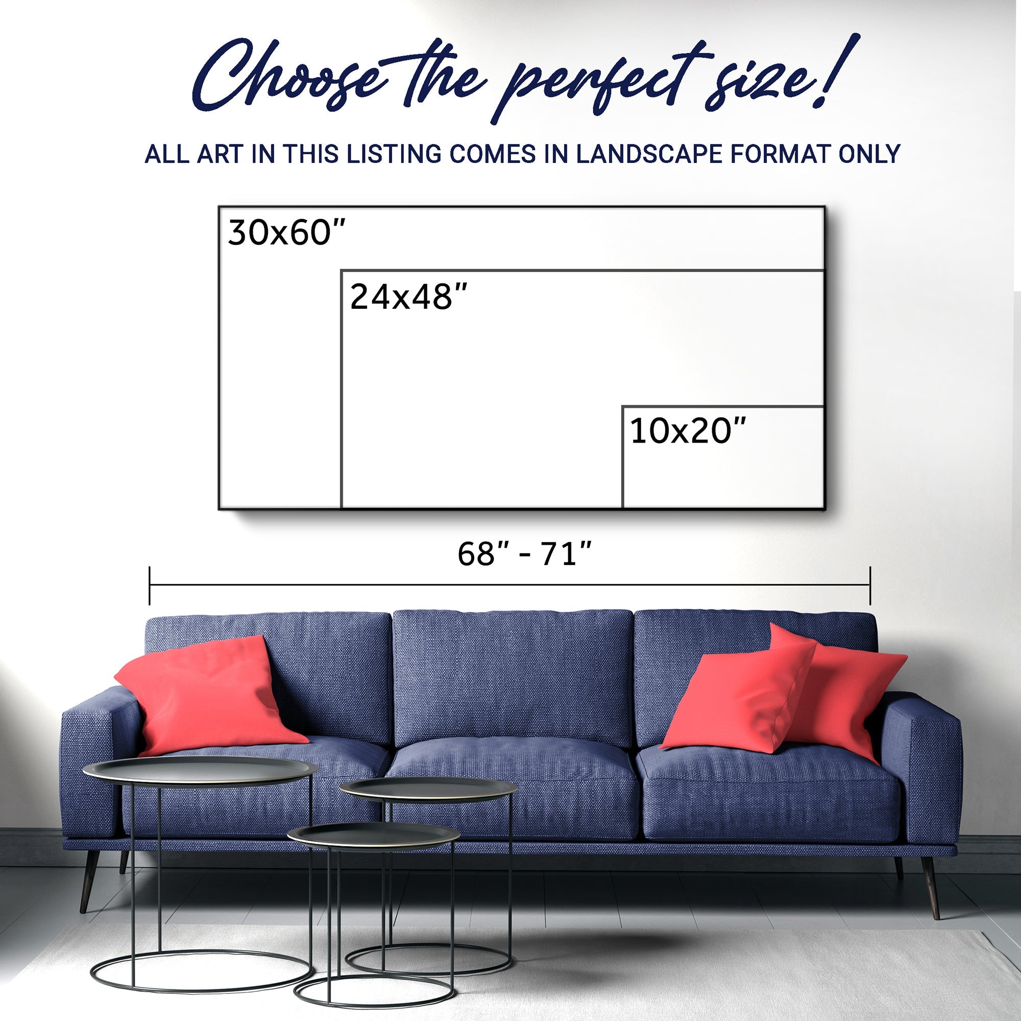 Blue Ocean Coastal Wall Art II