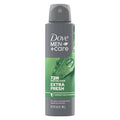 Dove Men+Care Antiperspirant Deodorant Dry Spray For Men Extra Fresh 72-Hour Sweat And Odor Protection With Triple Defense Technology 3.8 Oz