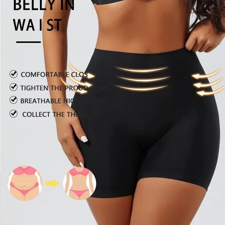 Mid-waist Boxer Seamless Body Shaping Boxer Safety Shorts For Women