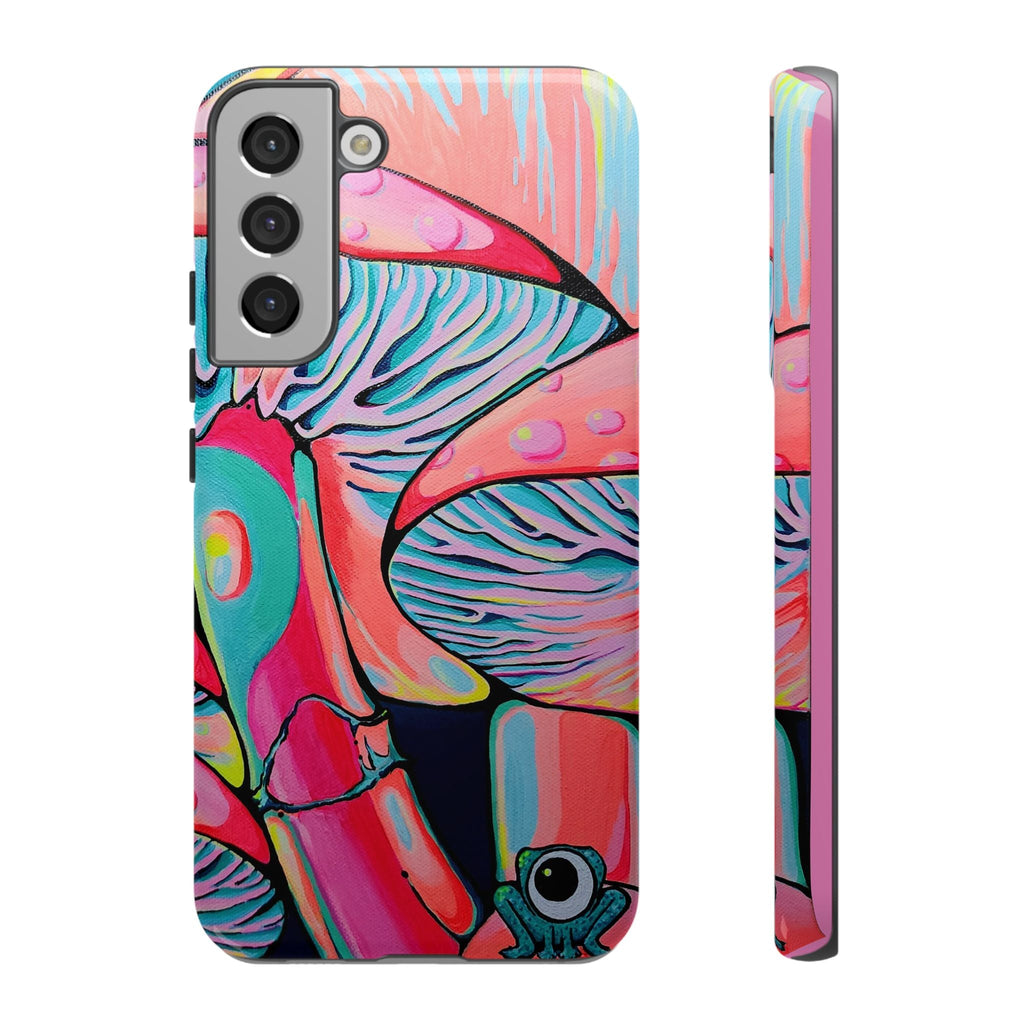 Trippy Mushrooms Tough Phone Case