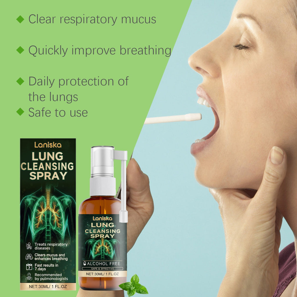 Herbal Body Cleansing Spray Body Repair Cough Relief Herbal Ingredients Treatment Spray