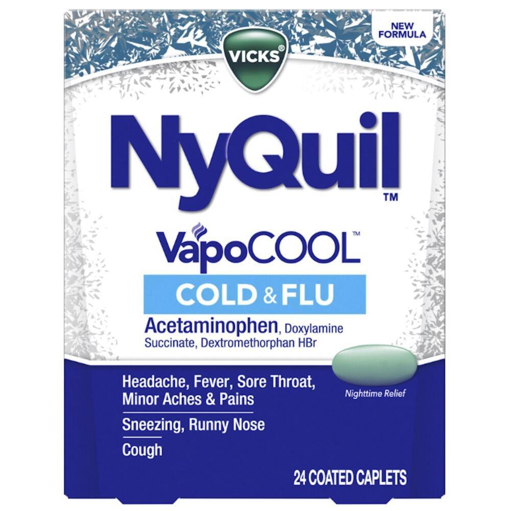 NyQuil Vicks VapoCool Cold & Flu Caplets