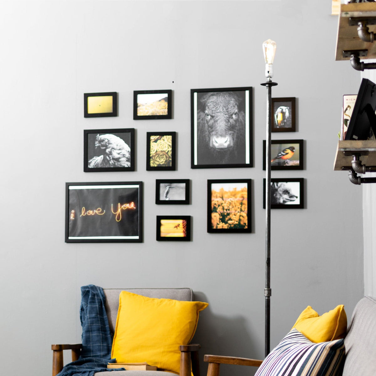 Torch Floor Lamp By PIPE DÉCOR