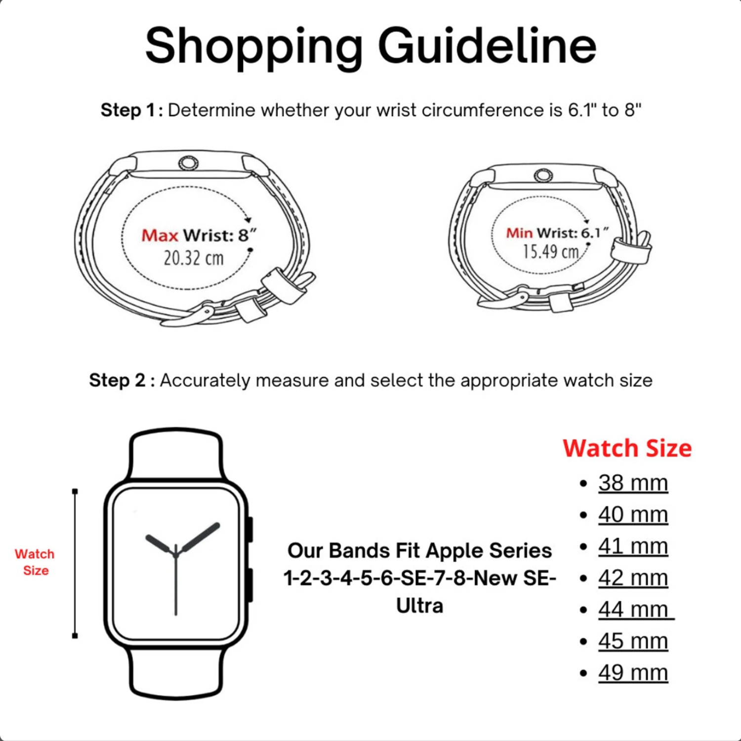 Apple Watch Yellow Leather Strap - Boston