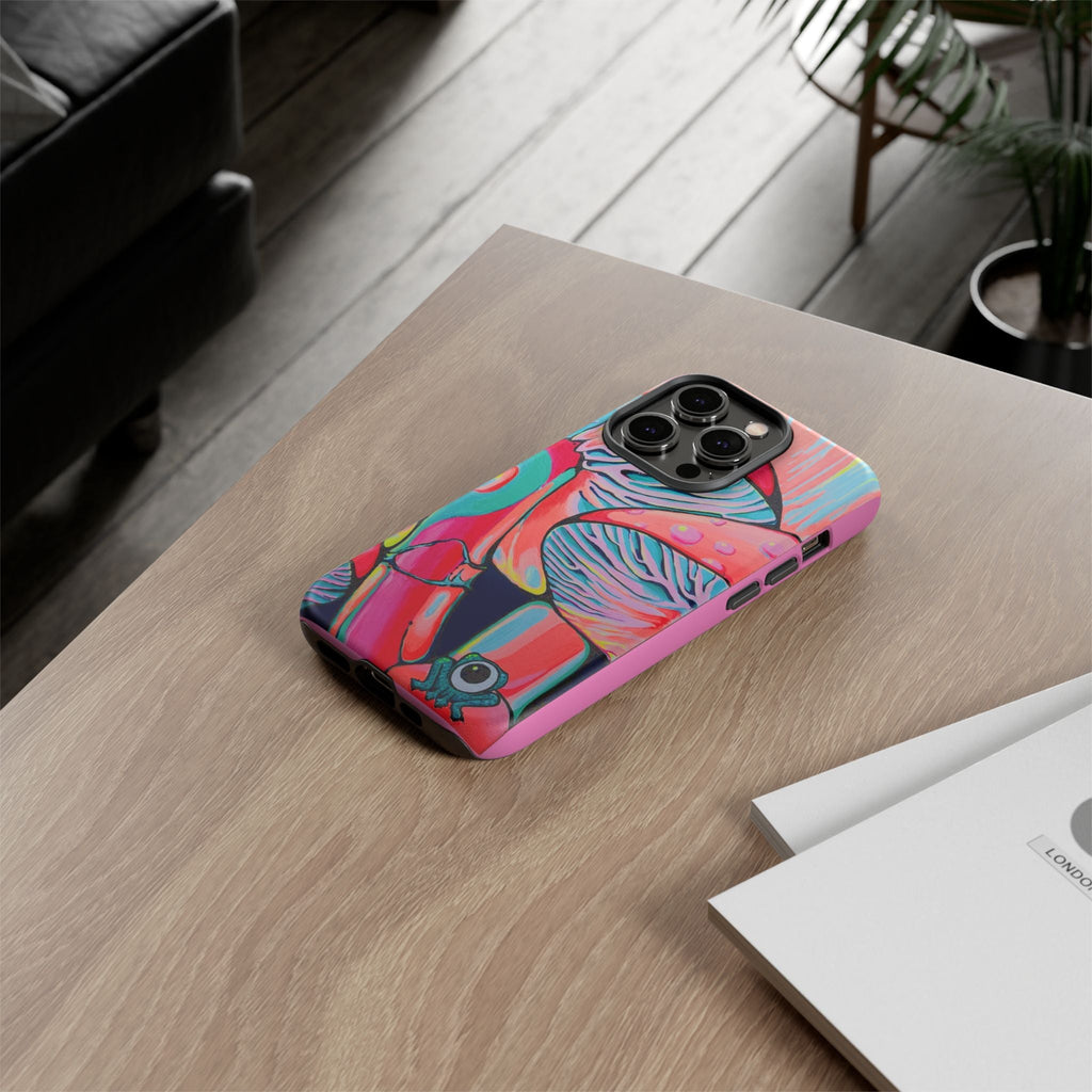 Trippy Mushrooms Tough Phone Case