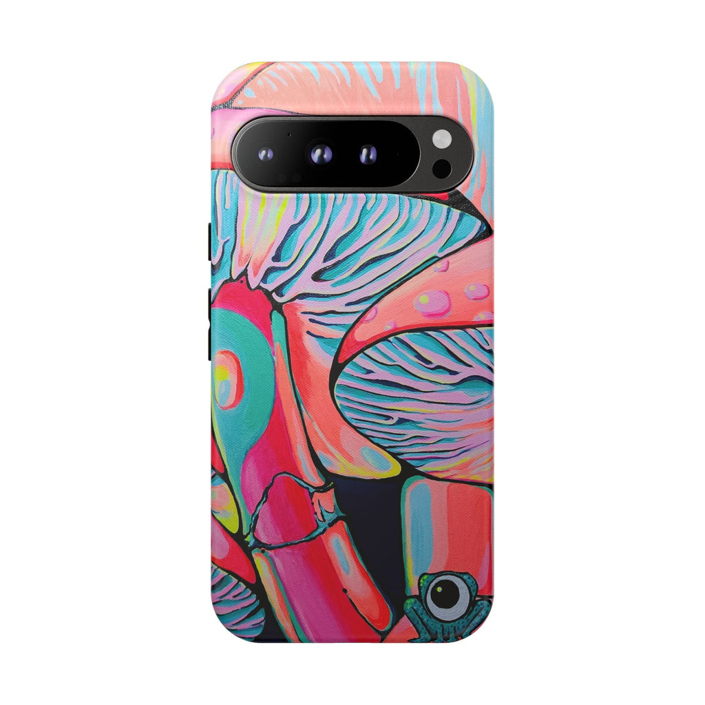 Trippy Mushrooms Tough Phone Case