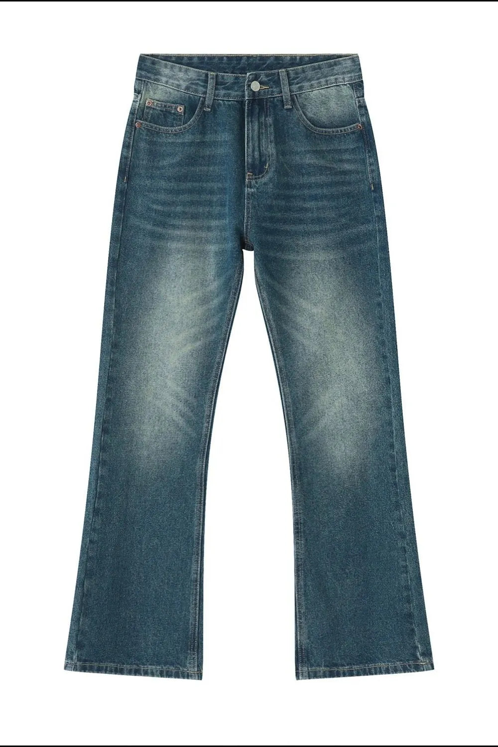 Mid Rise Jeans with Pockets - Japanese Denim