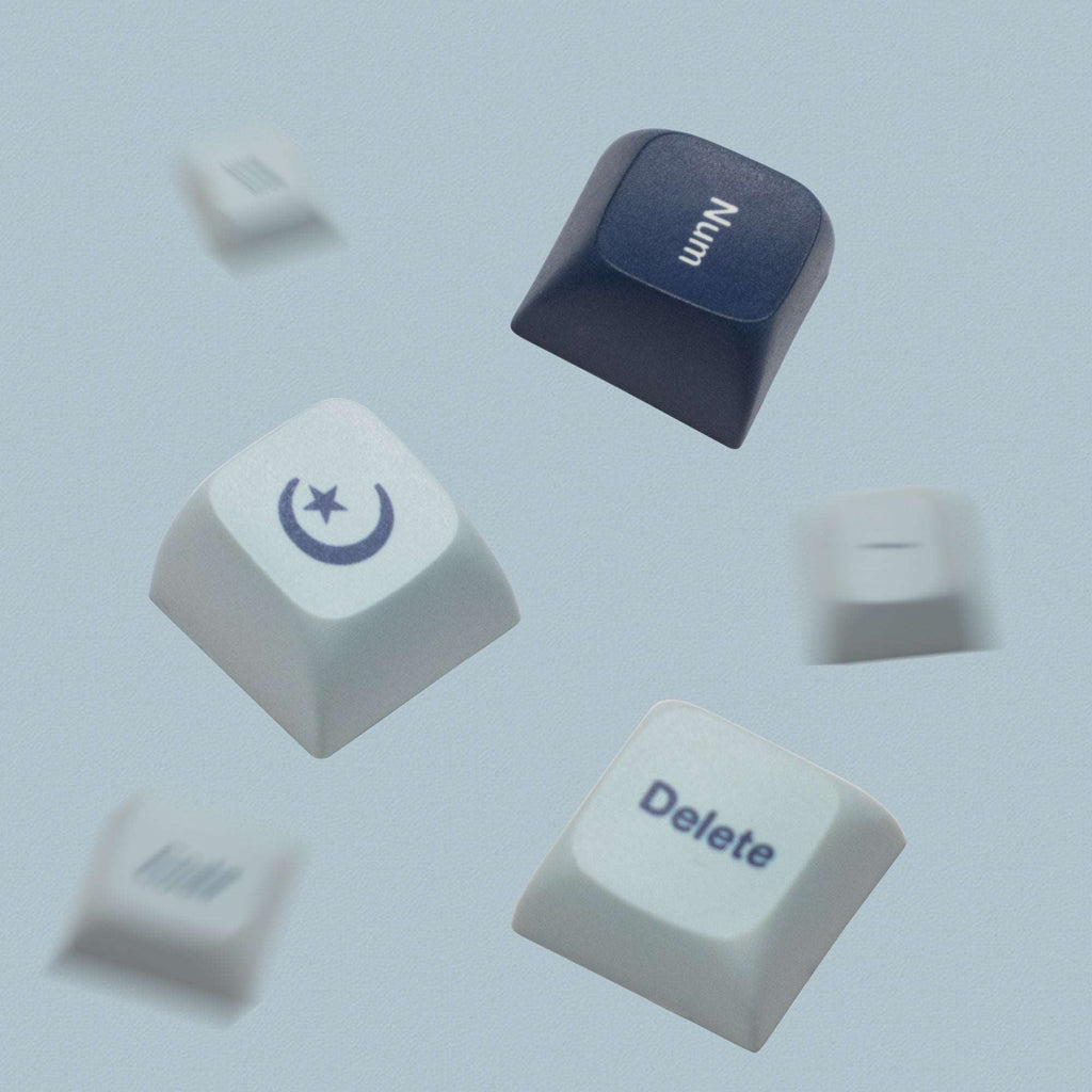 XVX Lavender Purple/Blue Dye-Sub XVX Profile Keycap Set (123-Key)