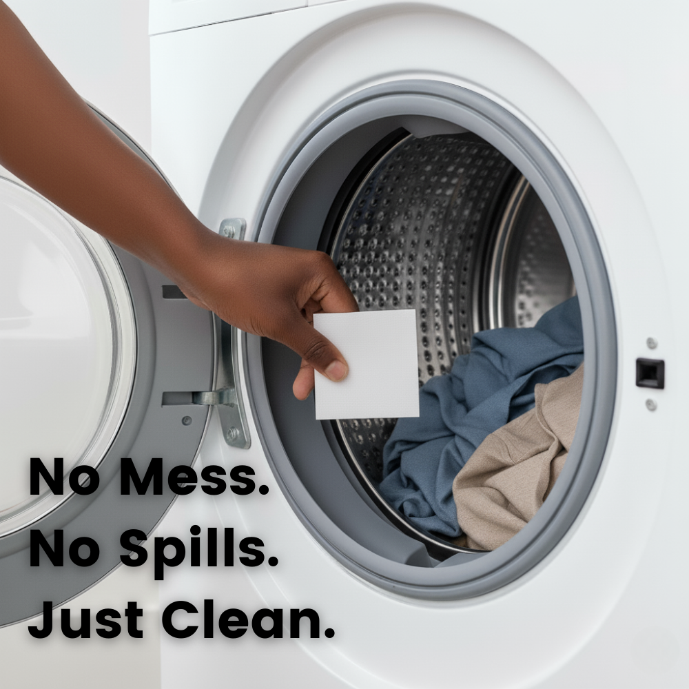 SLS-Free Laundry Detergent Sheets (Sensitive Skin)
