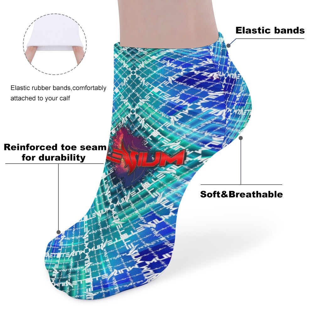 Illenium Ankle Socks (5 Pairs) Sweat-proof, Odor-proof, Breathable