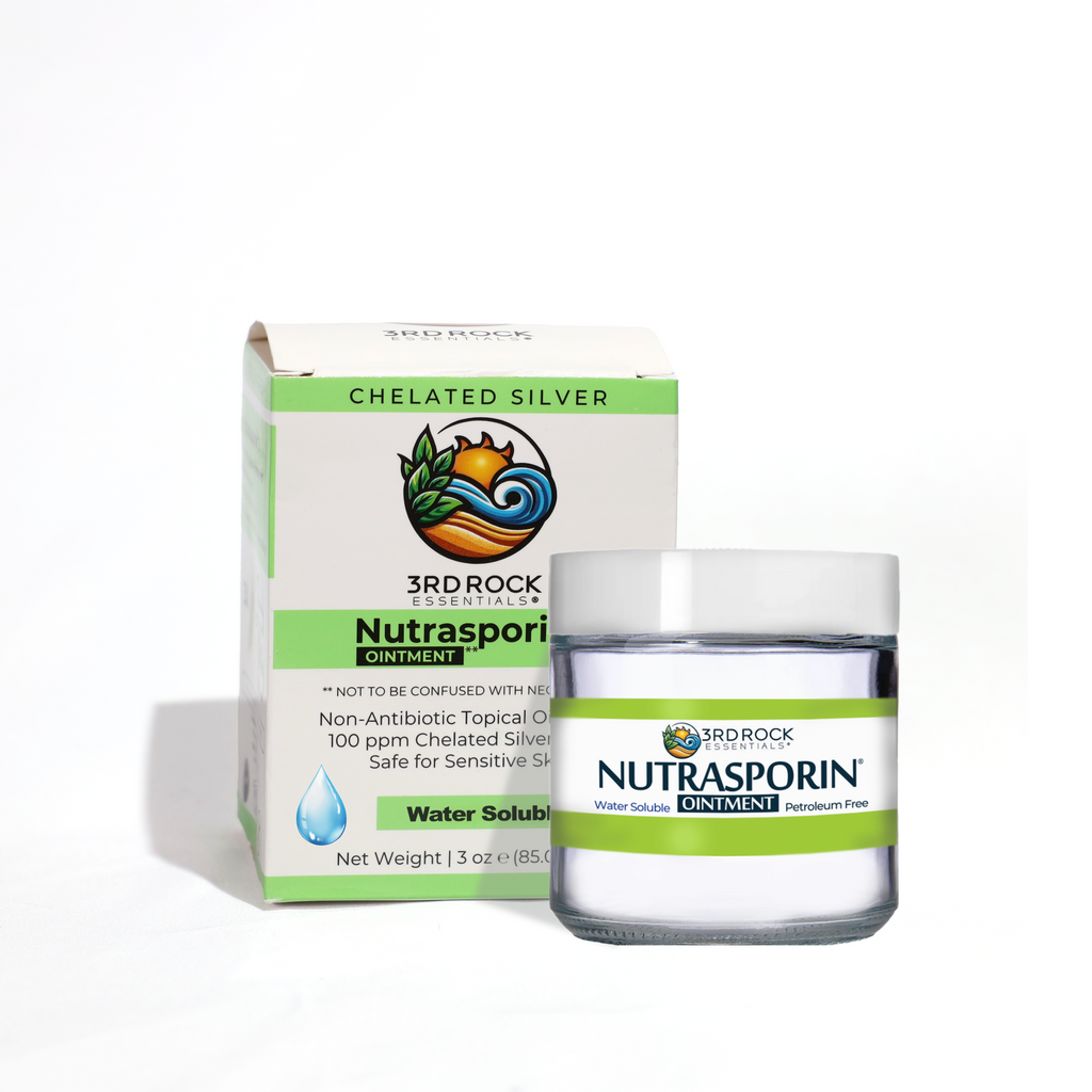 Nutrasporin® - All Natural First Aid Ointment 100ppm Silver Gel