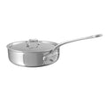Mauviel 1830 M'URBAN 4 Saute Pan With Lid, Cast Stainless Steel Handle