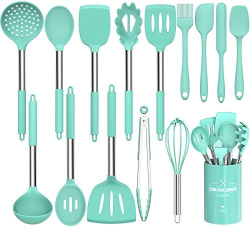 Stainless Steel Kitchen Cooking Utensil Set 15 pcs