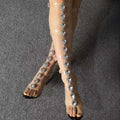 Women's Colorful Gemstone Sandals Noble See size chart under “more details”