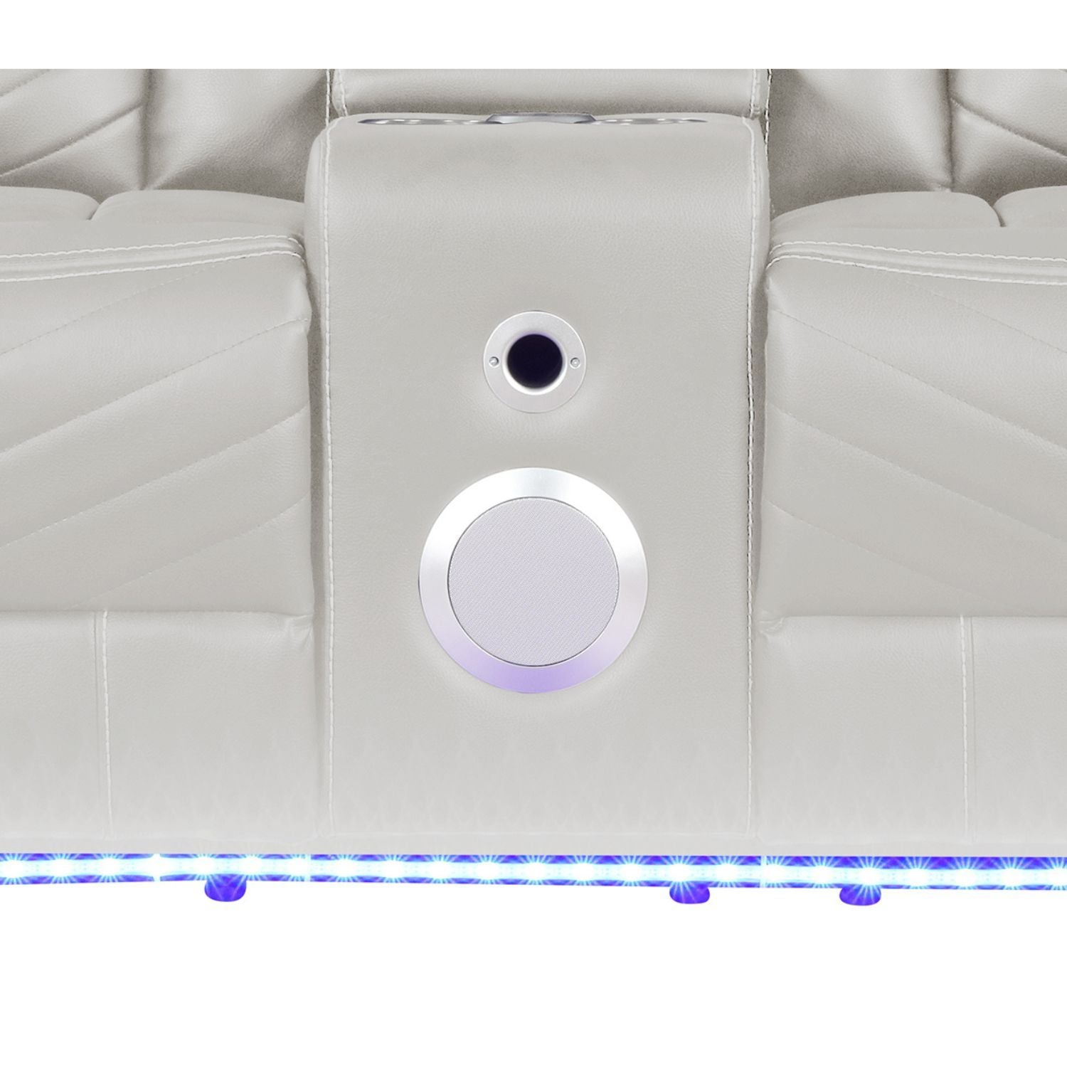 Challenger - LED Power Recliner Loveseat