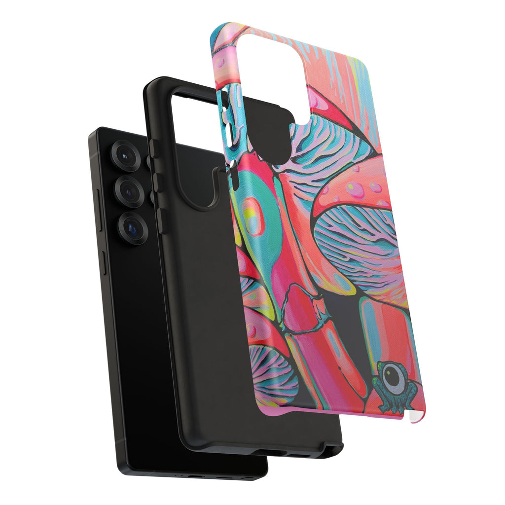 Trippy Mushrooms Tough Phone Case
