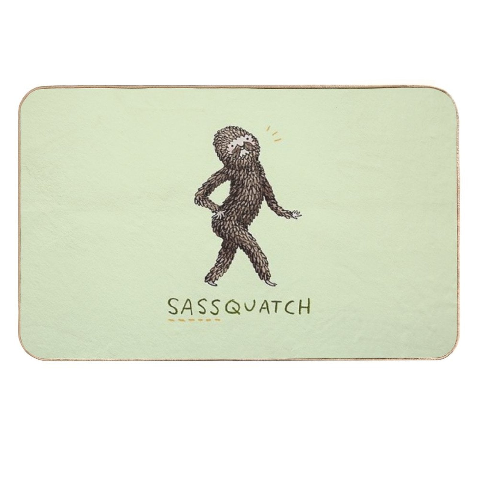 Sassquatch  Anti-Trip Bath Mat