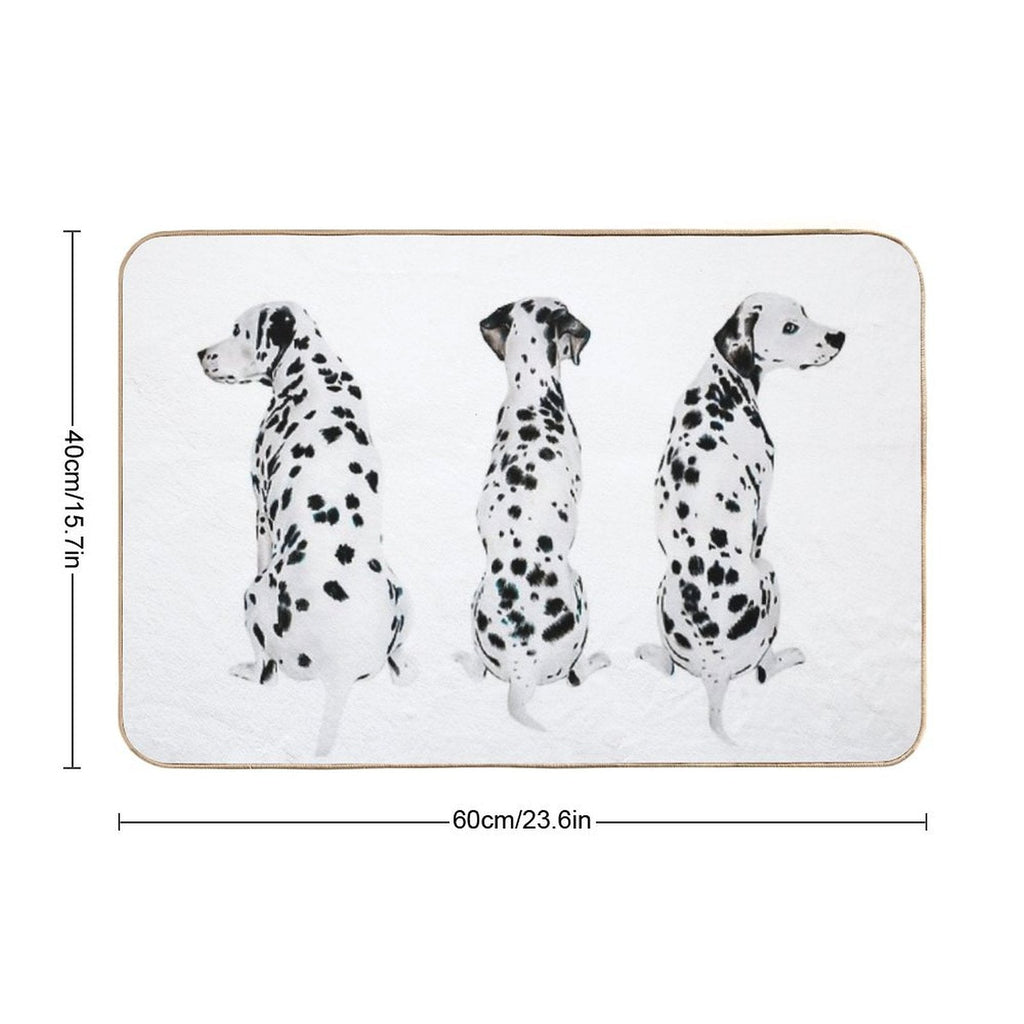 Dalmatian Bath Mat