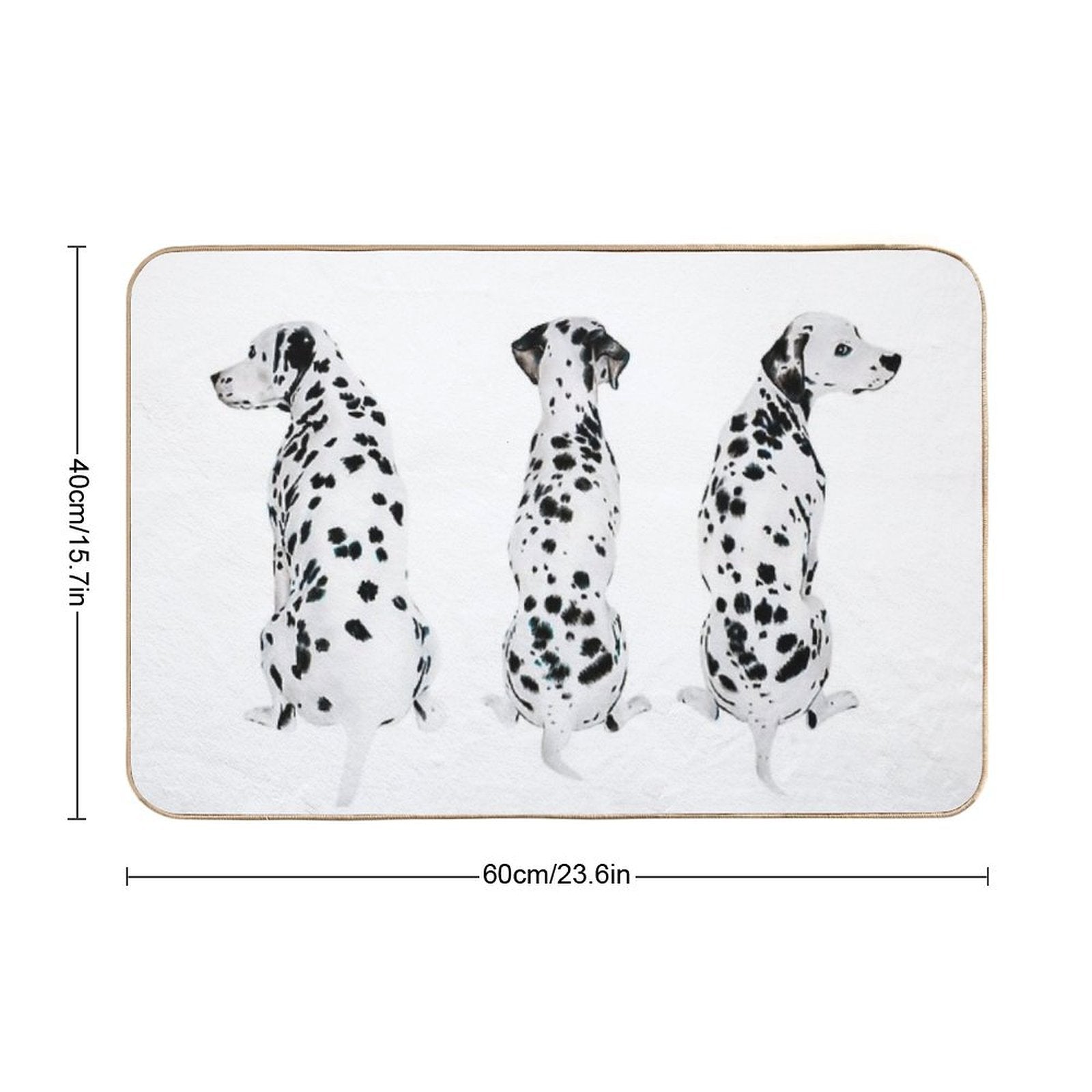 Dalmatian Bath Mat