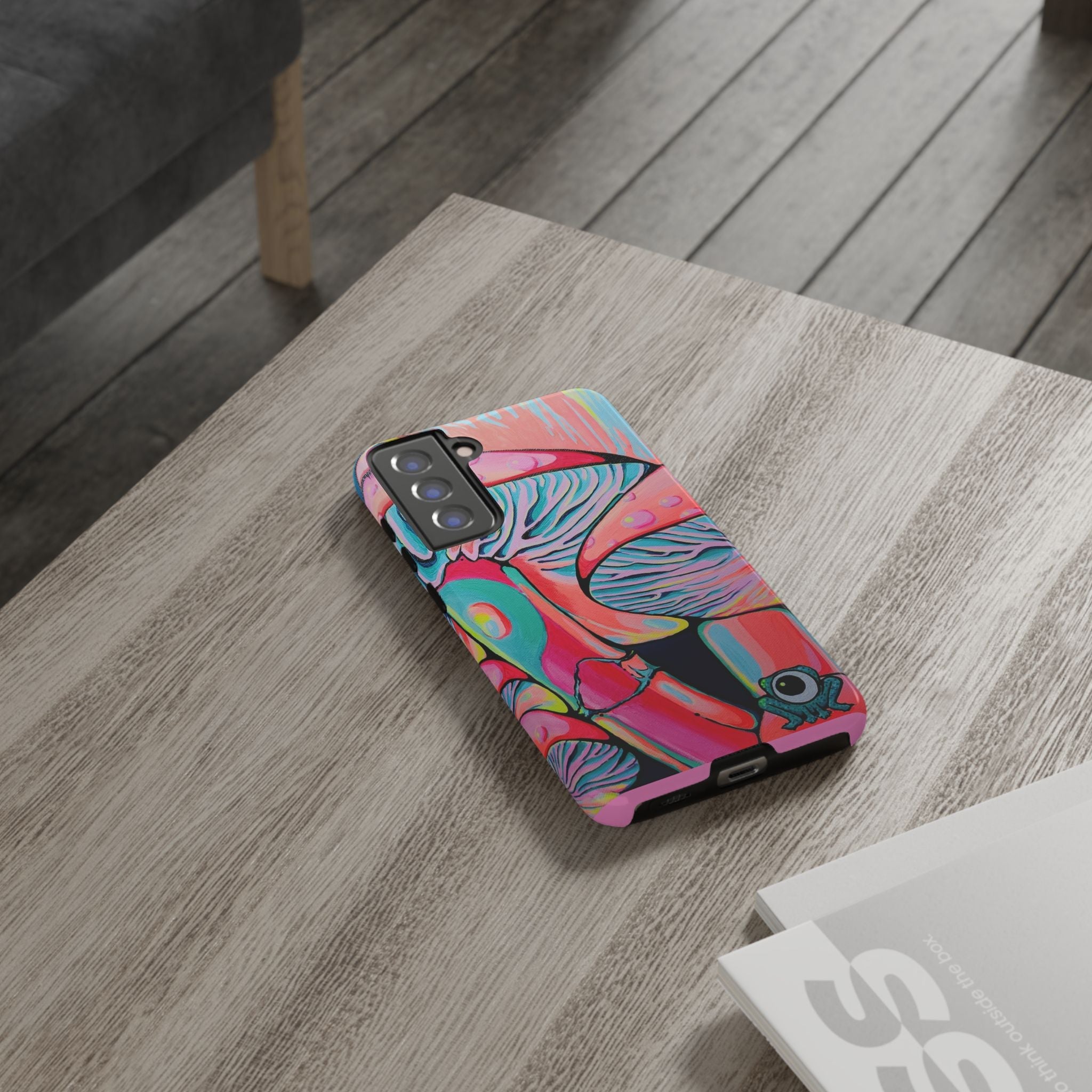 Trippy Mushrooms Tough Phone Case