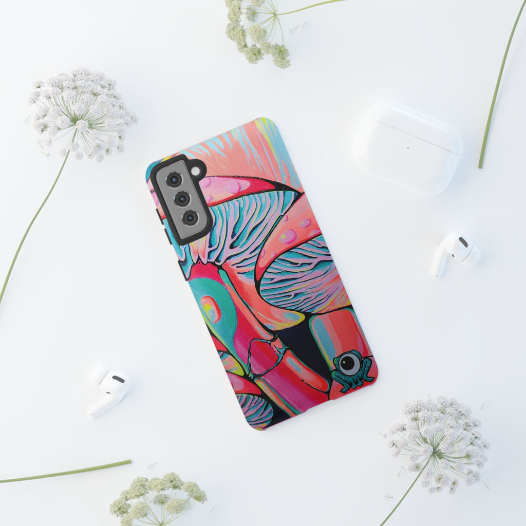 Trippy Mushrooms Tough Phone Case