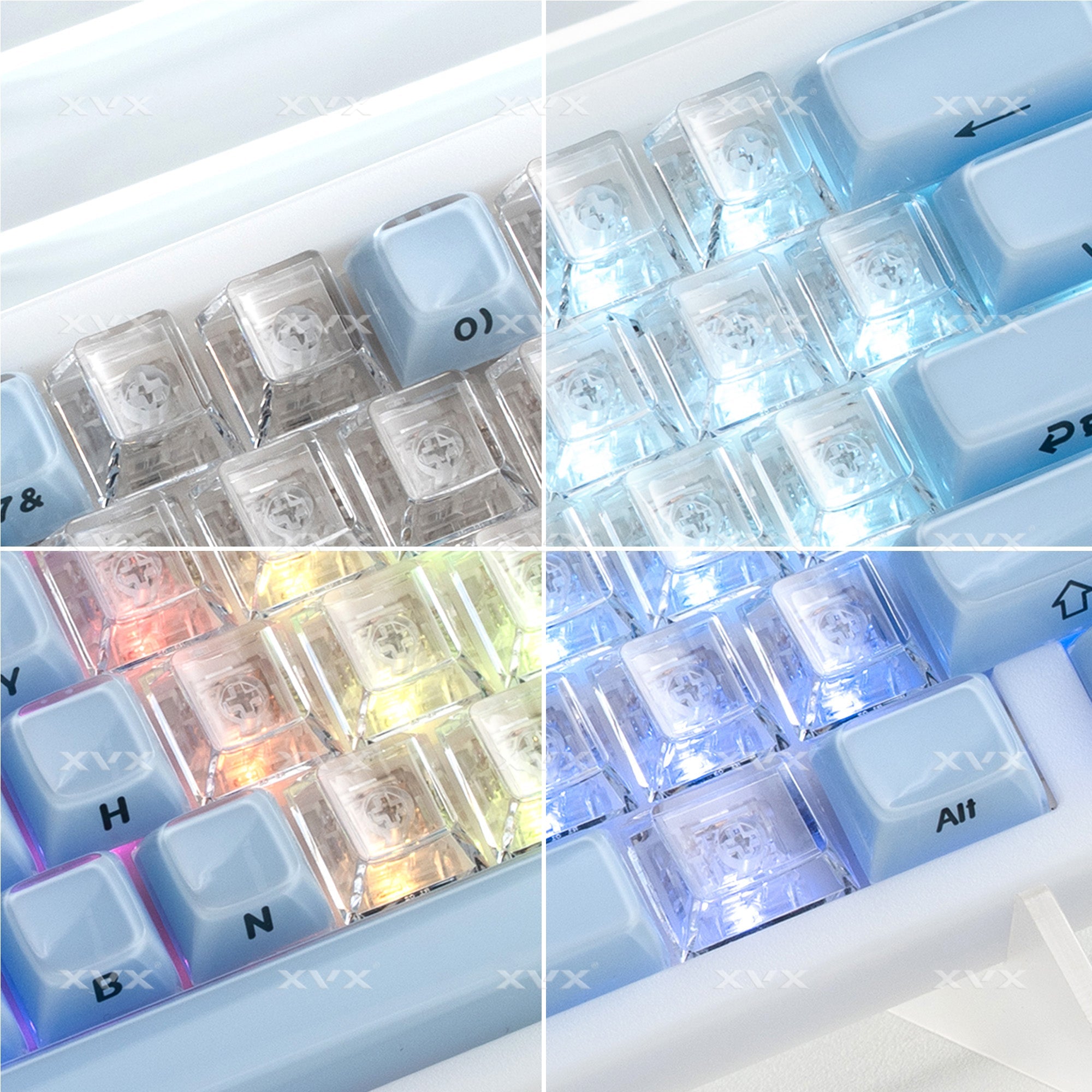 XVX Fizz Kit Cherry Profile Keycaps 21-Key