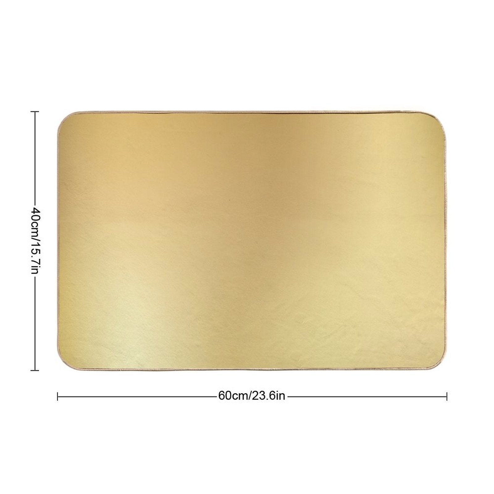 Liquid Gold  Fade-Resistant Bath Mat