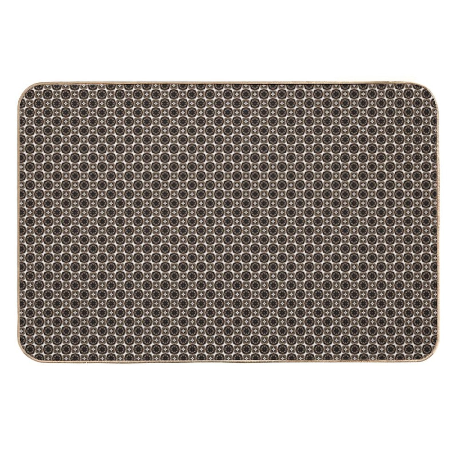 Timeless Royal Medallions  Easy To Clean Bath Mat
