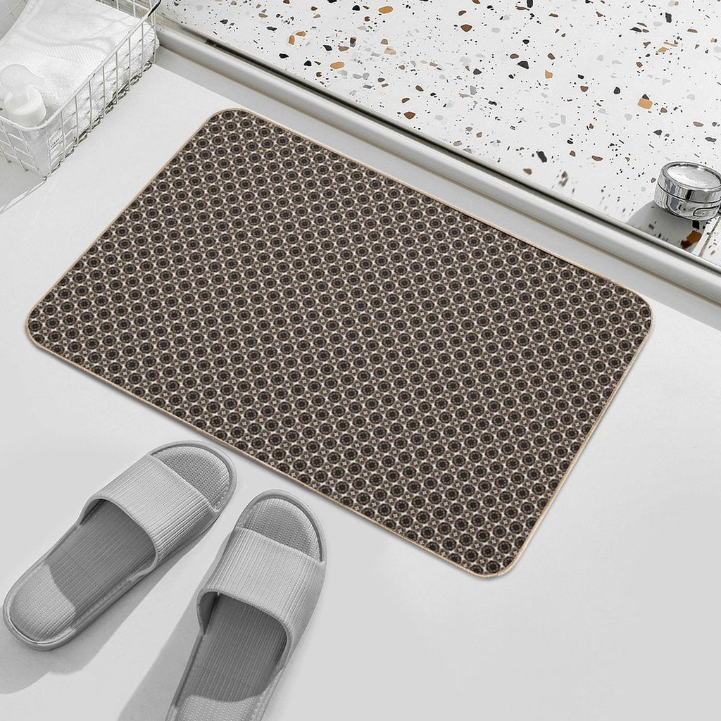 Timeless Royal Medallions  Easy To Clean Bath Mat