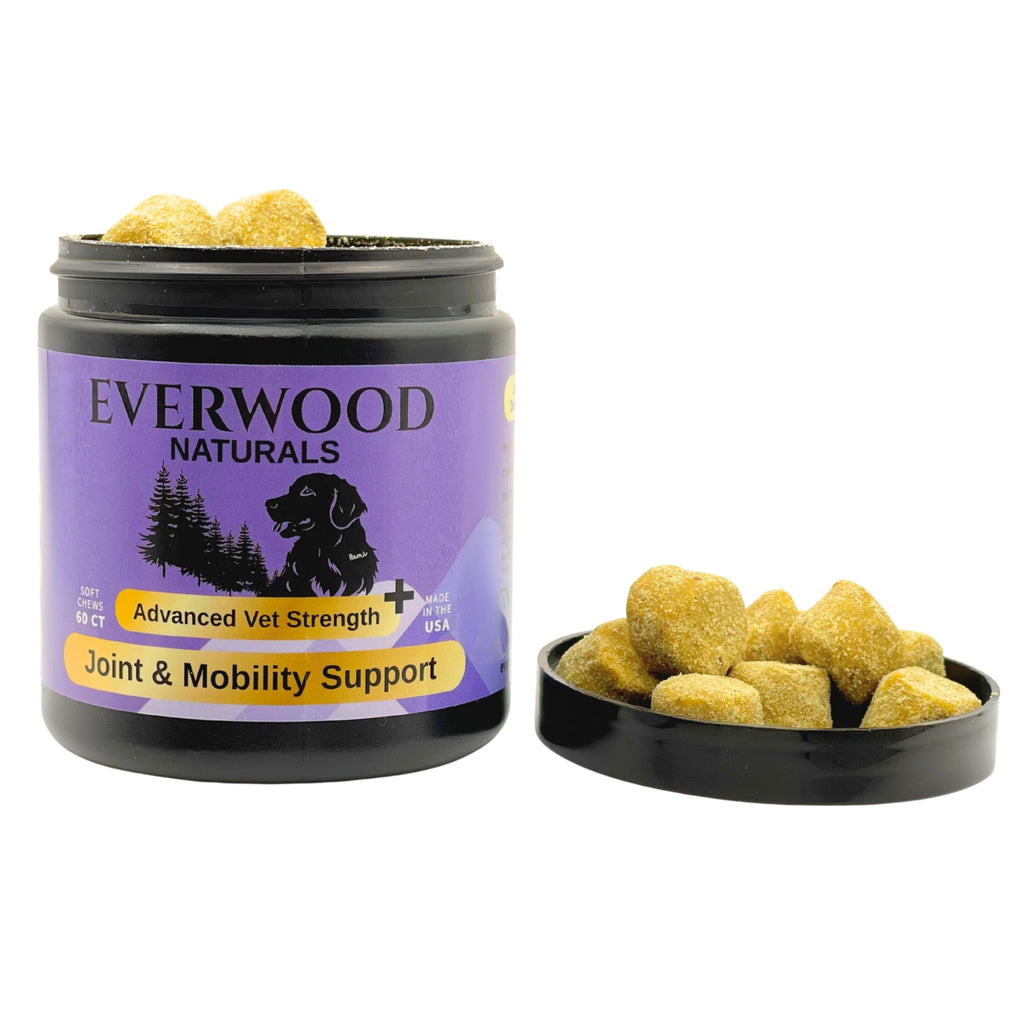 Everwood Naturals Advanced Vet Strength Joint & Mobility Dog Supplement Chews