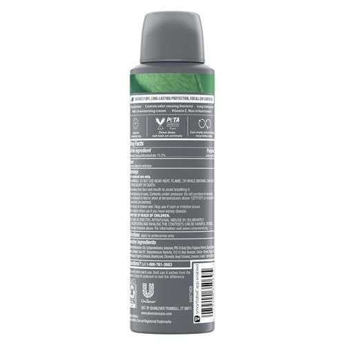 Dove Men+Care Antiperspirant Deodorant Dry Spray For Men Extra Fresh 72-Hour Sweat And Odor Protection With Triple Defense Technology 3.8 Oz
