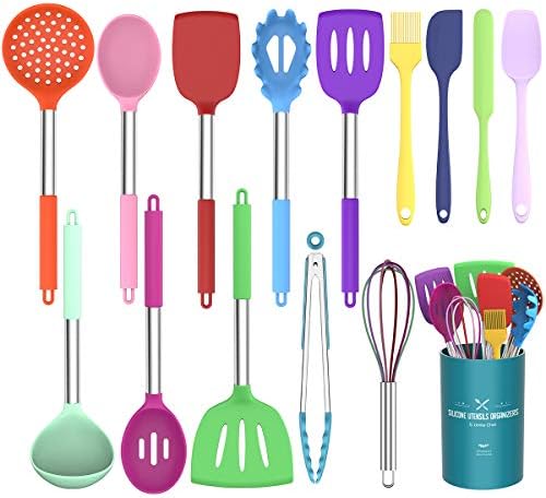 Stainless Steel Kitchen Cooking Utensil Set 15 pcs