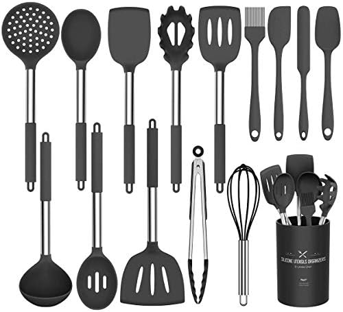 Stainless Steel Kitchen Cooking Utensil Set 15 pcs