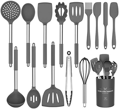 Stainless Steel Kitchen Cooking Utensil Set 15 pcs